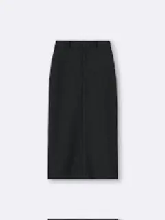 UNIQLO ナローロングスカート ブラック　Sサイズのサムネイル