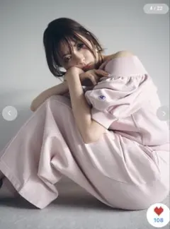 CONNSE コンセ シアーブルゾン PINK - メルカリ