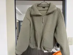 ゼクシィミックス　 フリースジャケット　セージ　ストーン
