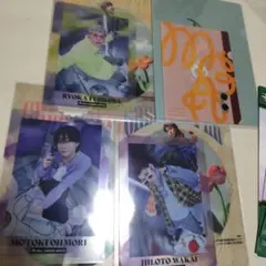 ミセスグリーンアップル　一番くじ　F賞　クリアファイル＆ステッカー　全4種