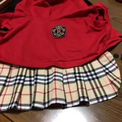 犬 服 フード付きワンピース 訳あり
