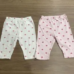 ハート柄キッズスパッツ 110cm