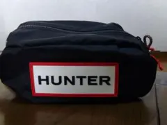 中古品　HUNTER ブラック ショルダーバッグ