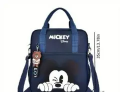 Mickey ミッキー バッグ ネイビー
