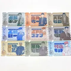 名探偵コナン モバイルステッカー 9枚 まとめ売り