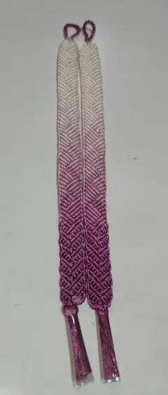 紫色 羽織紐　新品