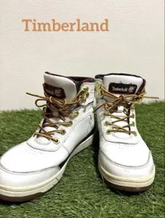 Timberland x Woolrich コラボ ハイカットスニーカー - メルカリ