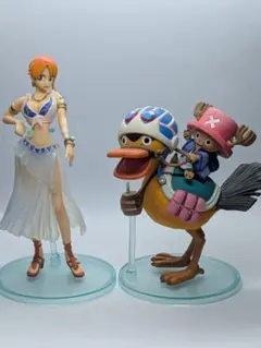 超ワンピース スタイリング フィギュア アラバスタ 2体セット カルー ナミ