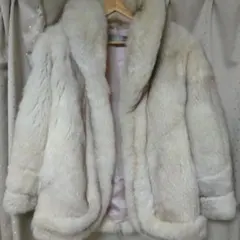 サガフォックス JINDO ブルーフォックス　セミロング　コート