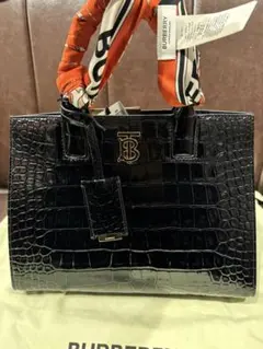 【新品未使用】BURBERRY ミニ フランシス バッグ 正規品 スカーフ付き