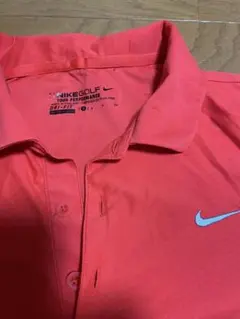 NIKE GOLF DRI-FIT ポロシャツ Sサイズ 赤