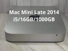 Apple Mac Mini Late 2014 i5/16GB/1000GBのサムネイル