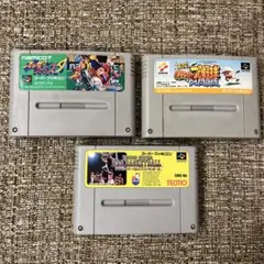 NBAバスケ/パワプロ96/スーパーファミスタ SFCソフト３本セット