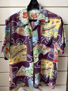SUN SURF サンサーフ　和柄アロハシャツ　Mサイズのサムネイル