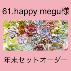 61.happy megu様専用