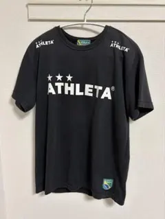ATHLETA アスレタ　tシャツ シャツ　ブラック　Mのサムネイル