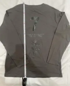 新品未使用　SHEIN 長袖Tシャツ グレー　ロンT XL