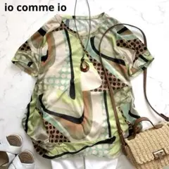 io comme io イオコムイオ　半袖Tシャツ　アシンメトリー　センソユニコのサムネイル