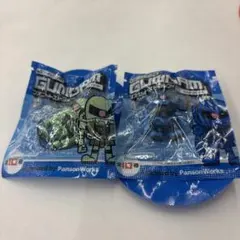 セブンイレブン限定　GUNDAM ガンダム　マスコットストラップ　ザク　グフ2点
