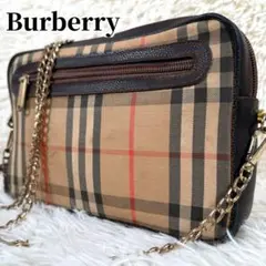 2025年最新】バーバリー ノバチェック ショルダーバッグ レザー