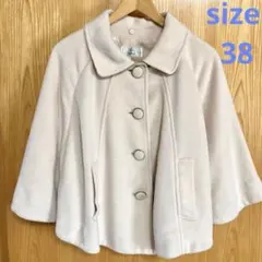 ネットディ マミーナ　ケープコート ファー付き