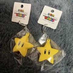 USJ限定 光る スター キーチェーン2セット