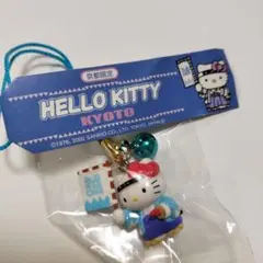 헬로 키티 뿌리 부착 스트랩 교토 한정 신선조