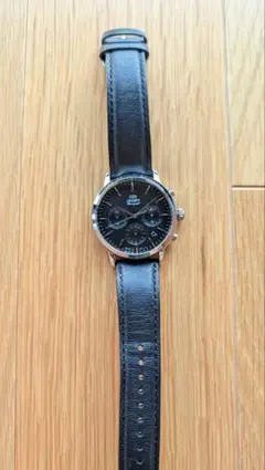 ORIENT 腕時計 ブラック　レザーのサムネイル
