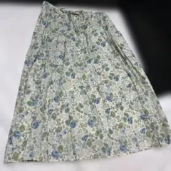 Samantha Mos2 sm2サマンサモスモス　小花柄ロングフレアスカートのサムネイル