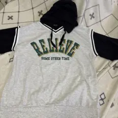 CHIP CLIP 半袖パーカーMサイズ