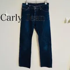 Carly Jean ストレートデニムパンツ（L）インディゴブルー　アメリカ製のサムネイル