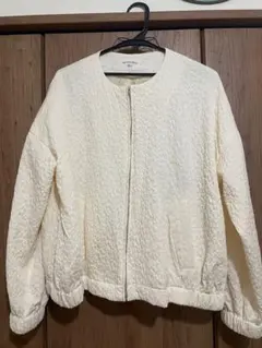 【美品】Samansa Mos2 blue ブルゾン