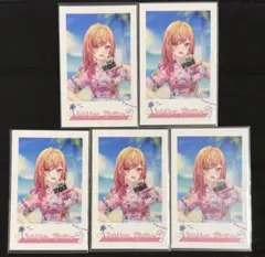 ホロライブ expo 2024 チェキ風カード 一条莉々華 5枚セット