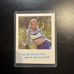 twice ナヨン　Betw9en 1&2トレカ