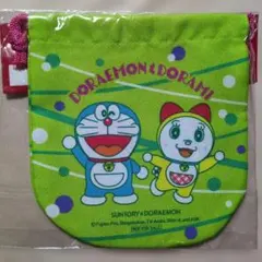 非売品!サントリー×ドラえもんヨーヨー風巾着サントリーコラボ
