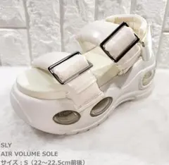 SLY AIR VOLUME SOLE サンダル S 厚底 白のサムネイル