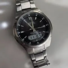 稼働品 CASIO WAVE CEPTOR アナデジ 腕時計
