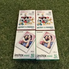 FUJIFILM instax mini ×2 Mickey 10枚×2