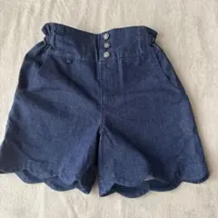 ANNA SUI Mini ダークブルー 半ズボン