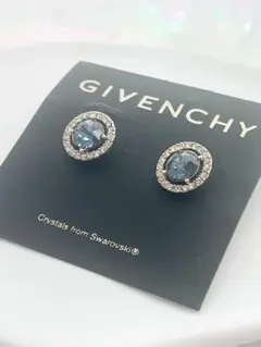 GIVENCHY ピアス ブルー クリスタルのサムネイル