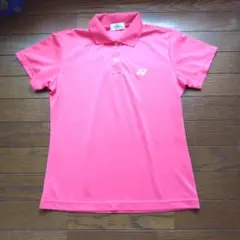 レディス　YONEX ピンク ポロシャツ　D