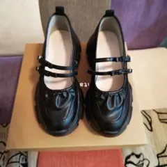 お値下げオリエンタルトラフィック 厚底パンプス LLサイズ ブラック