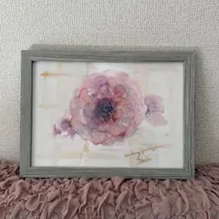 あなたの幸せを願っています　水彩画 原画