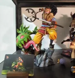 HUNTER×HUNTER メルエム コムギ 軍儀 ガレージキット フィギュア