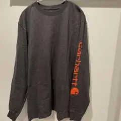 Carhartt グレー ロングスリーブ Tシャツ Sサイズ