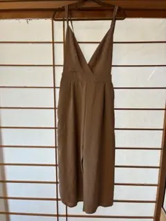 Vネックサロペット サイズF