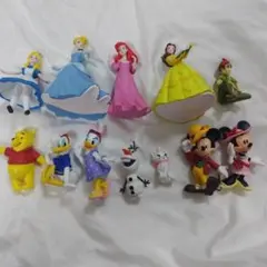ディズニー　ドールハウス フィギュア ミニチュア　アシェット　プリンセス ディズニー ドールハウス フィギュア ミニチュア アシェット