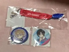にじさんじ J1コラボ 缶バッジ チャーム 風楽奏斗 四季凪アキラ