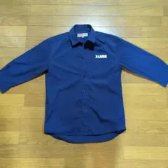 XLARGE ネイビー ワークシャツ Mサイズ