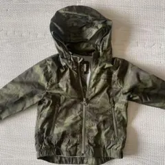 baby GAP 迷彩柄ウインドブレーカー フード取り外し可18-24ヶ月